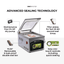 VacMaster VP210 Chamber Vacuum Sealer w/ 10" Seal Bar, 110v thumbnail 6