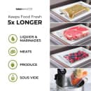 VacMaster VP215 Chamber Vacuum Sealer w/ 10" Seal Bar, 110v thumbnail 5