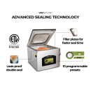 VacMaster VP320 Chamber Vacuum Sealer w/ 16" Seal Bar, 110v thumbnail 6
