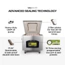 VacMaster VP321 Chamber Vacuum Sealer w/ (2) 17" Seal Bars, 110v thumbnail 6