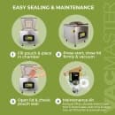 VacMaster VP321 Chamber Vacuum Sealer w/ (2) 17" Seal Bars, 110v thumbnail 8