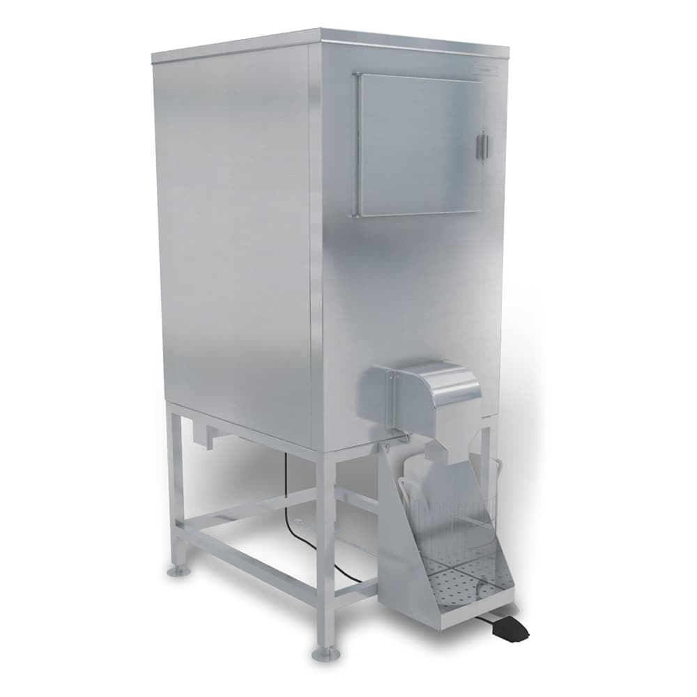 Kloppenberg Center Mounted Ice Bagging & Dispensing System w/ 647 lb Bin (DISP-500)