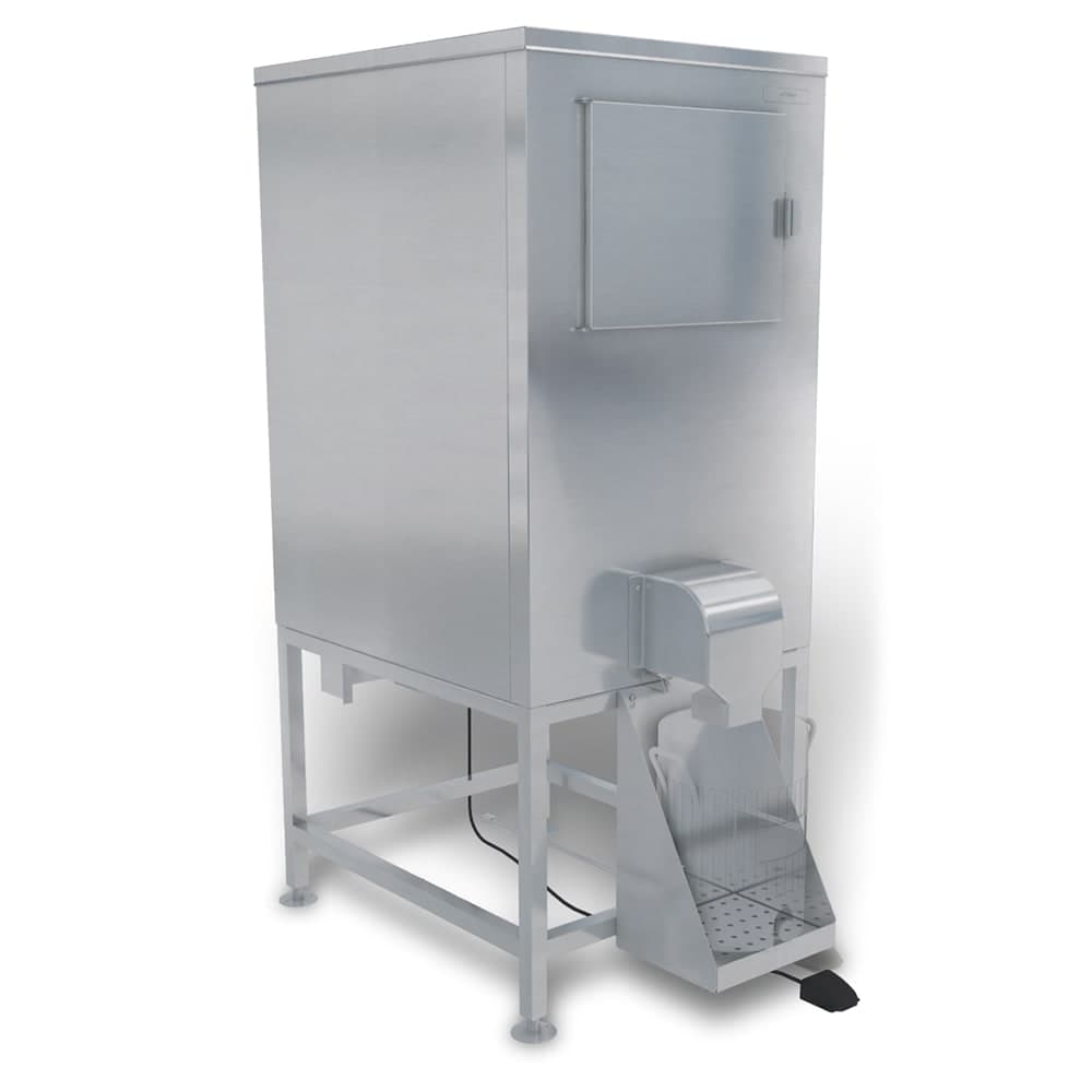 Kloppenberg Center Mounted Ice Bagging & Dispensing System w/ 647 lb Bin (DISP-500-CSPL)