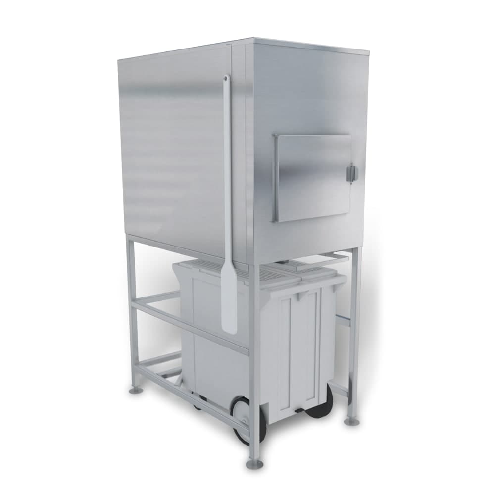 Kloppenberg Shuttle Plus Storage® Center Mounted Ice Bagging & Dispensing System w/ 500 lb Bin (SPS-1)