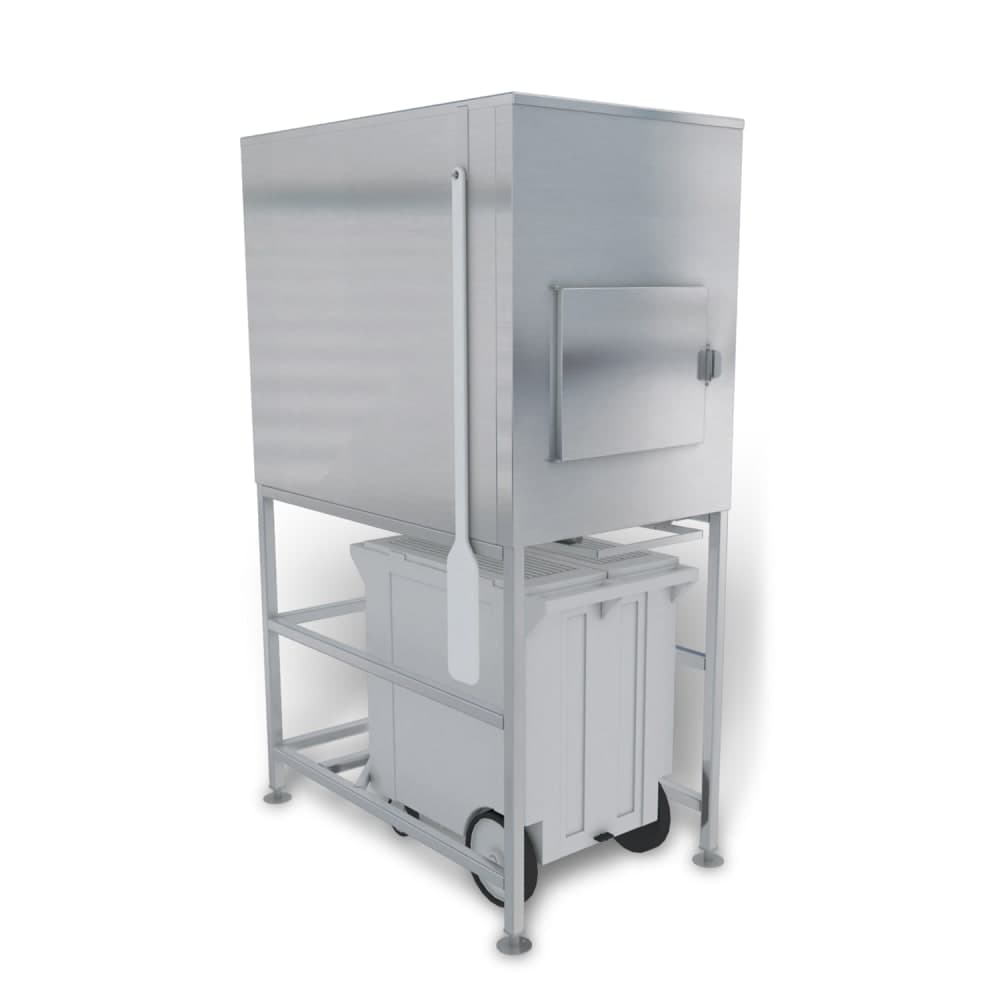 Kloppenberg Shuttle Plus Storage® Center Mounted Ice Bagging & Dispensing System w/ 900 lb Bin (SPS-1-G)
