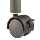 National Public Seating TWPD Teacher's Desk - 48"W x 24"D x 30"H, Steel, Charcoal Slate thumbnail 5