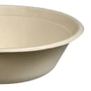 Fineline 32 oz Disposable Bowl - Bagasse, Tan (43RB32) thumbnail 2
