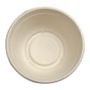 Fineline 40 oz Disposable Bowl - Bagasse, Tan (43RB40) thumbnail 3