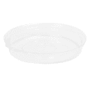 Fineline 8" Round Disposable Dome Lid for Round Bowls - PETE Plastic, Clear (42RBL) thumbnail 3