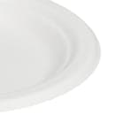 Fineline 6" Round Disposable Plate - Baggase, White (43RP06) thumbnail 2
