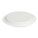 Fineline 9" Round Disposable Plate - Baggase, White (43RP09) thumbnail 3