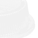 Fineline 9" Round Plate Dome - PETE Plastic, Clear (9209-L) thumbnail 6