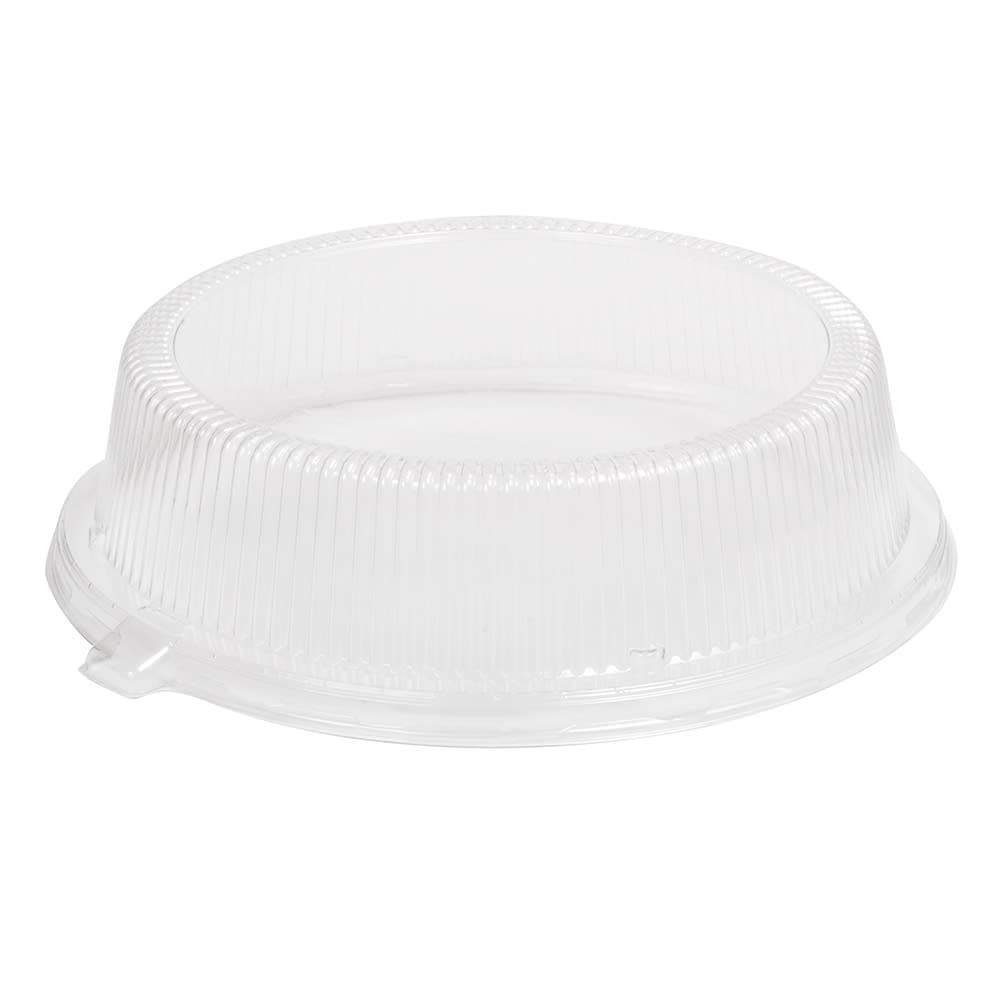 Fineline 10" Round Plate Dome - PETE Plastic, Clear (9210-L)