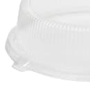 Fineline 10" Round Plate Dome - PETE Plastic, Clear (9210-L) thumbnail 2