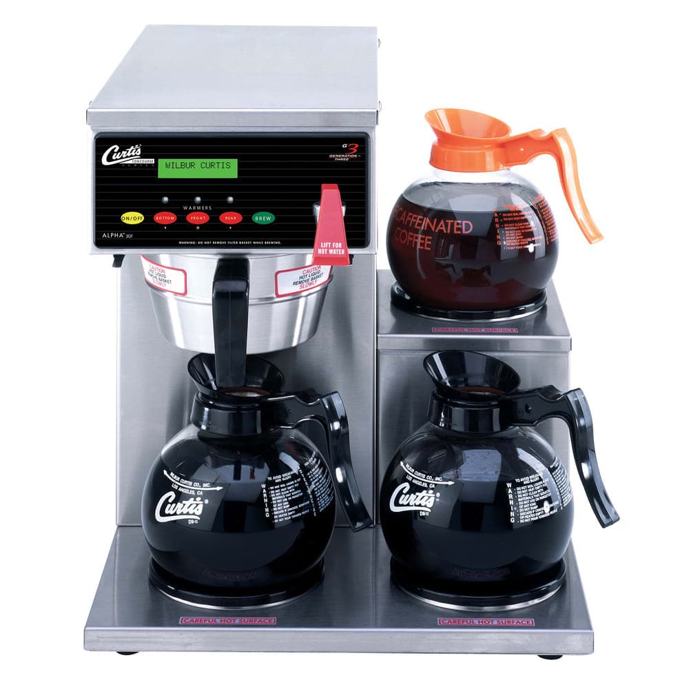 Curtis ALP3GTR12A000 Medium Volume Decanter Coffee Maker - Automatic, 4 gal/hr, 120v