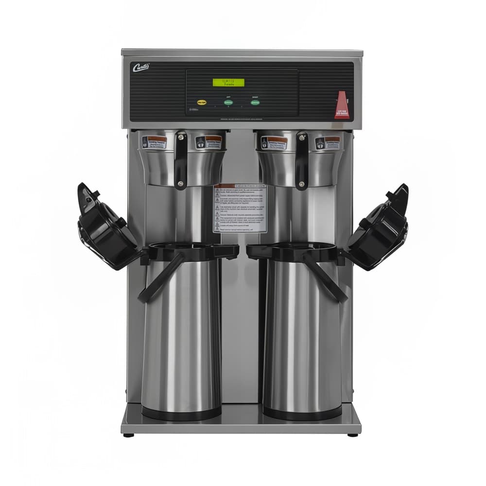 Curtis D1000GH13A000 3 gal Twin Airpot Coffee Brewer w/ Digital Programming, 220v/1ph