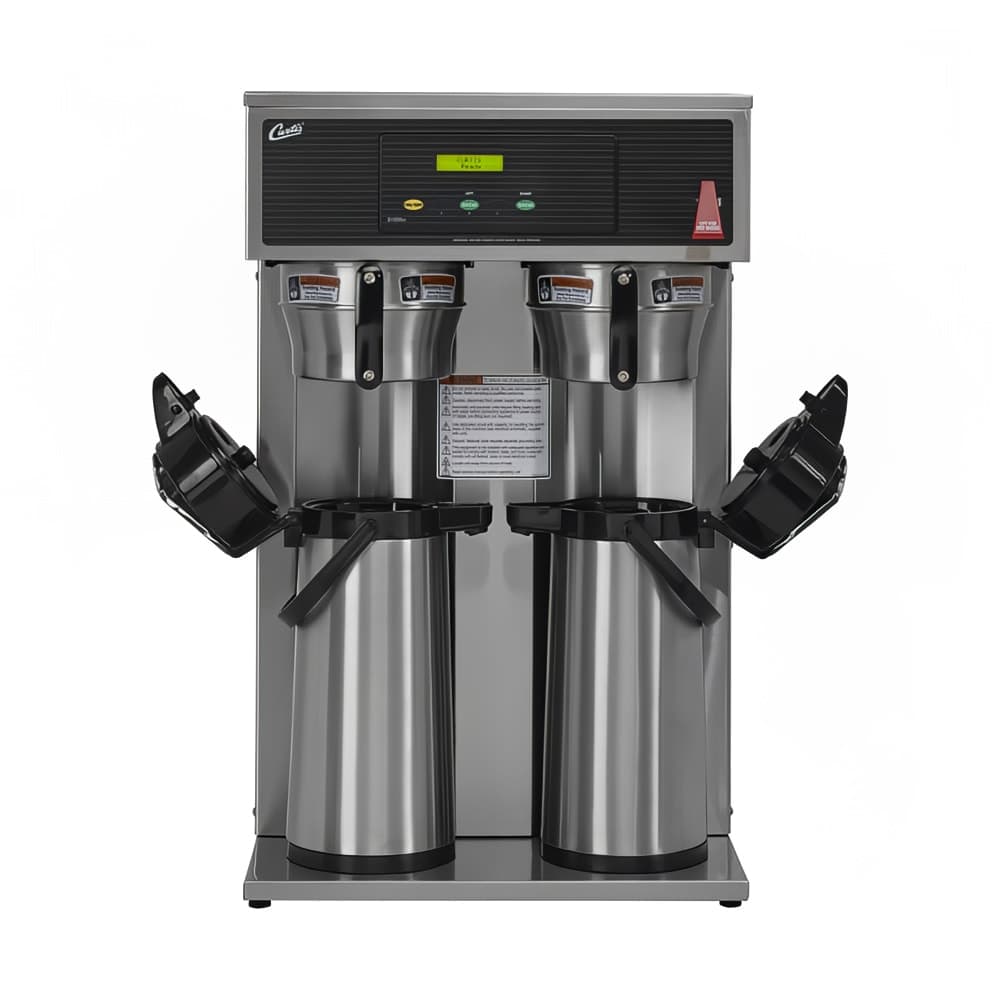 Curtis D1000GH62A000 3 gal Twin Airpot Coffee Brewer w/ Digital Programming, 110v