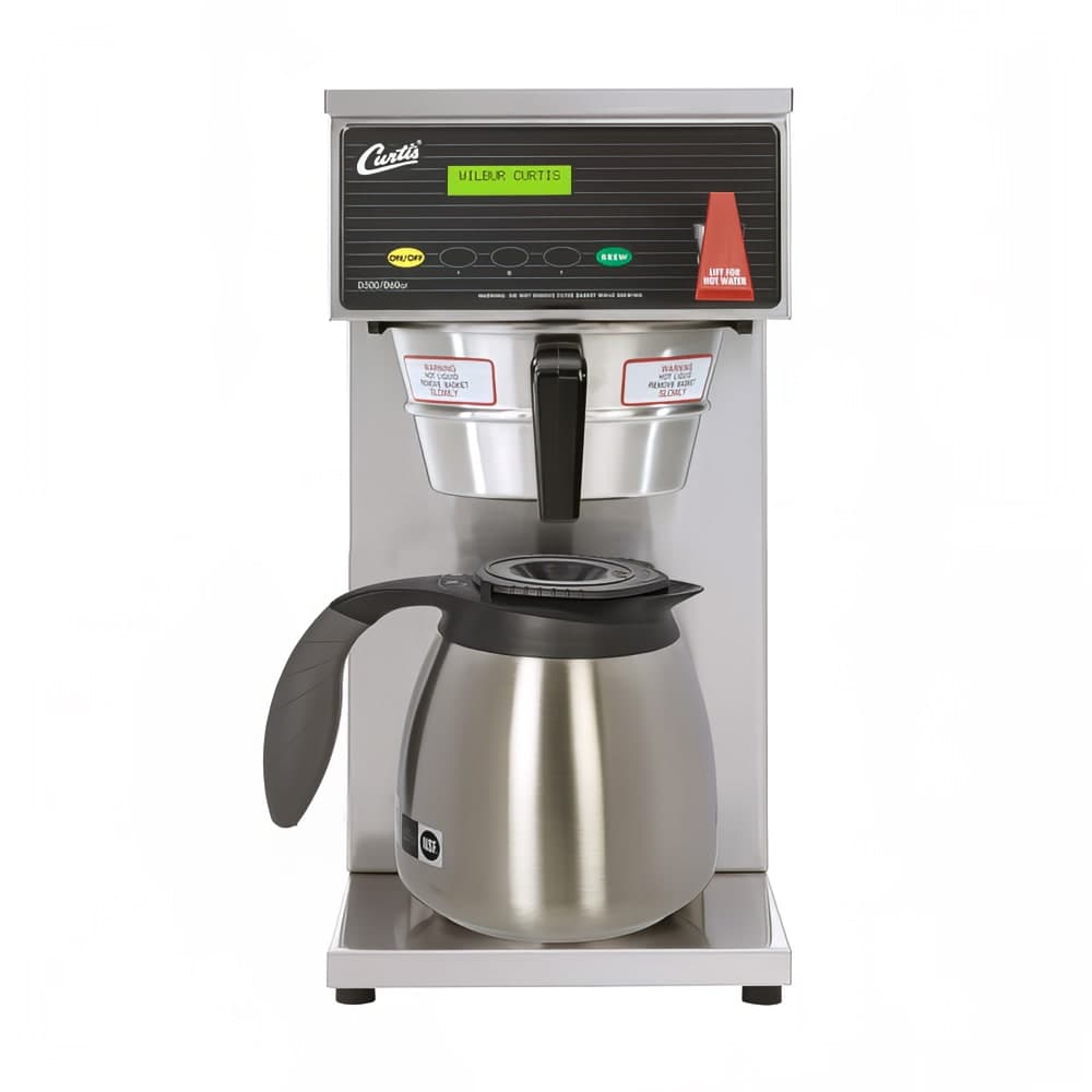 Curtis D60GT63A000 Medium Volume Thermal Coffee Maker - Automatic, 9 gal/hr, 120/220v
