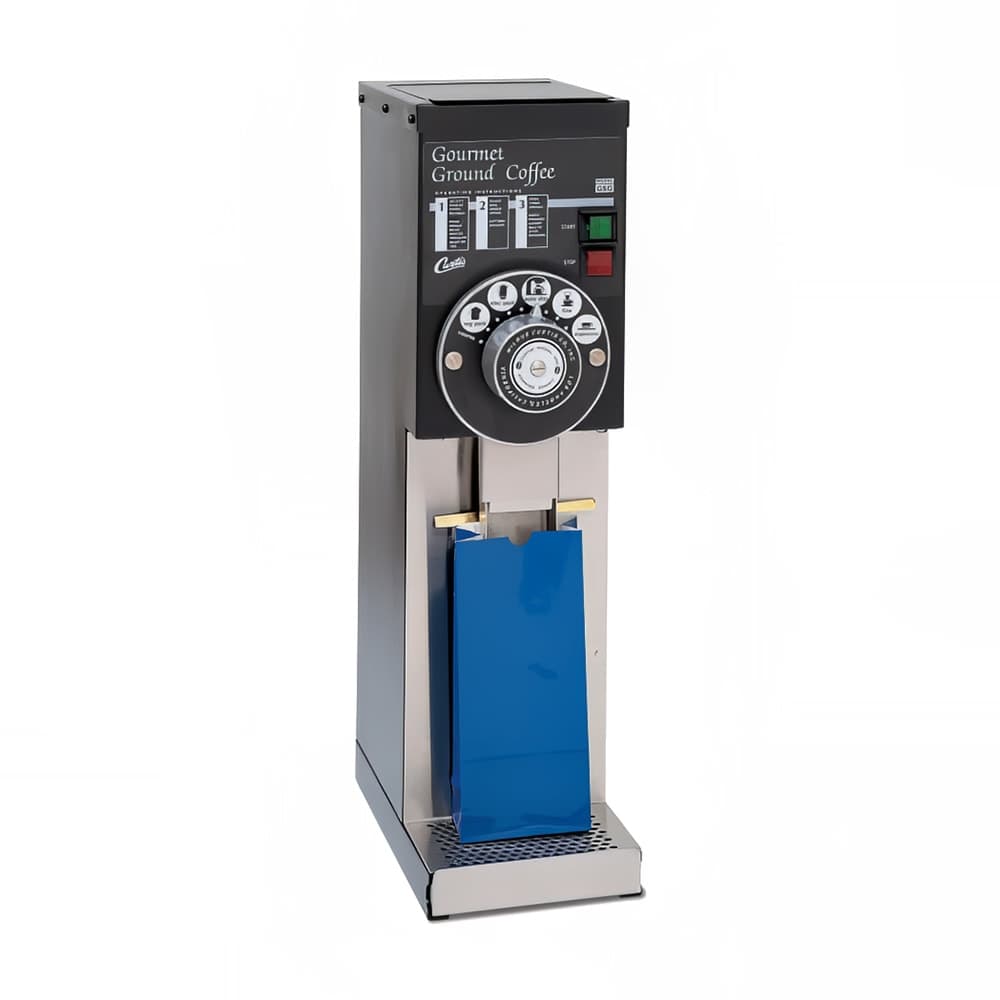 Curtis GSG-3BLK Automatic Coffee Grinder w/ 2 1/2 lb Hopper, Digital , 120v