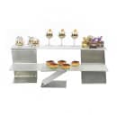 Eastern Tabletop 1203 Multi-Level Riser Display - 12"H, Stainless Steel thumbnail 2
