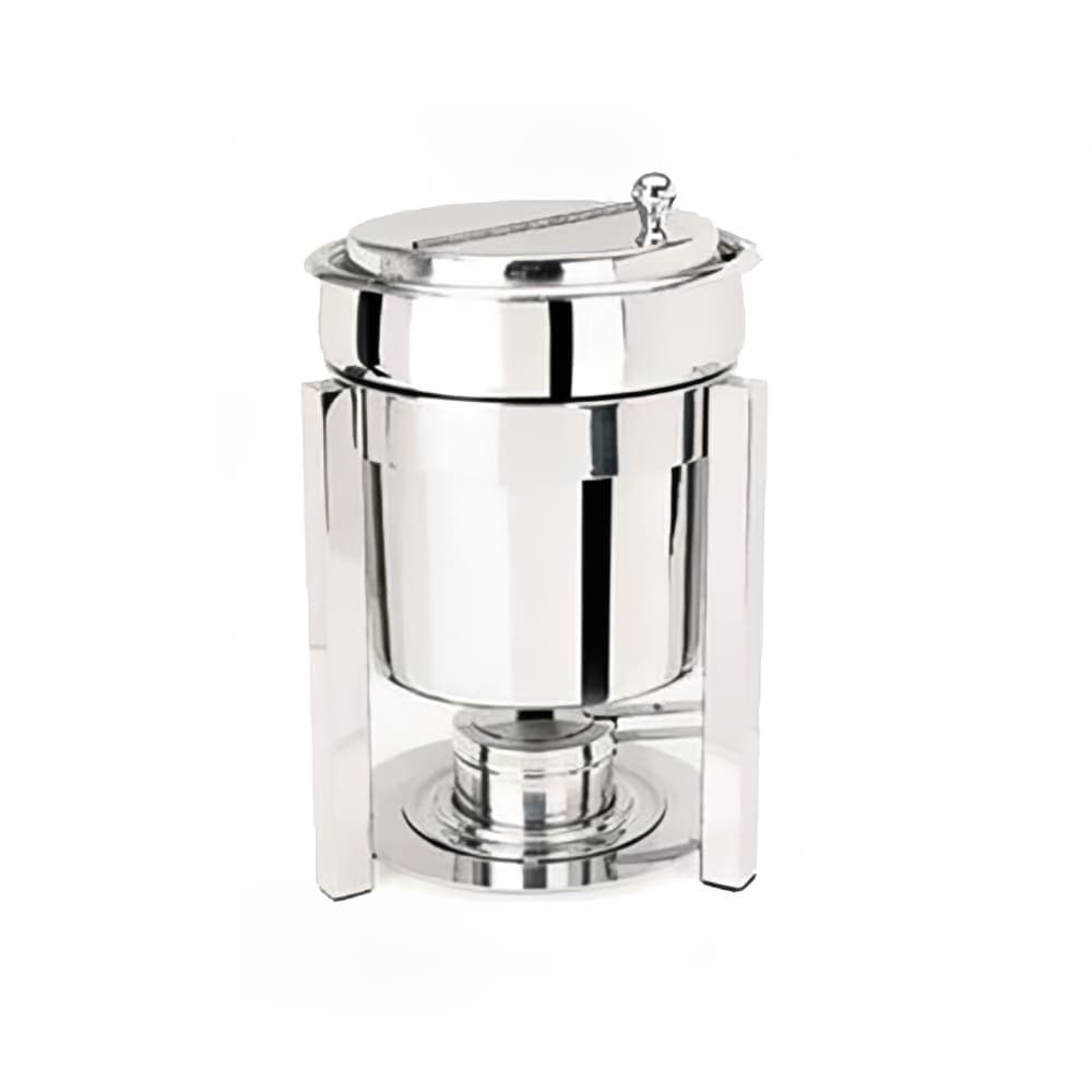 Eastern Tabletop 3107P2 7 qt Marmite Soup Chafer w/ Hinged Lid, Stainless Steel