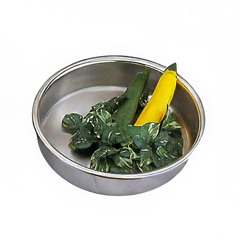 Eastern Tabletop 3918FP 6 qt Round Chafer Food Pan, Stainless Steel