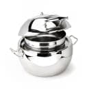 Eastern Tabletop 39311B 11 qt Round Induction Soup Chafer w/ Hinged Glass Lid, Stainless Steel thumbnail 2