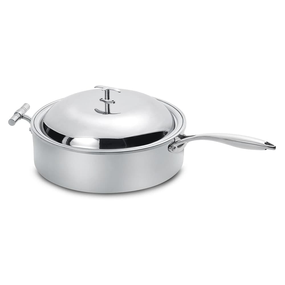 Eastern Tabletop 5914 4 qt Round Induction Chafing Dish w/ Lift Off Lid, Stainless Steel