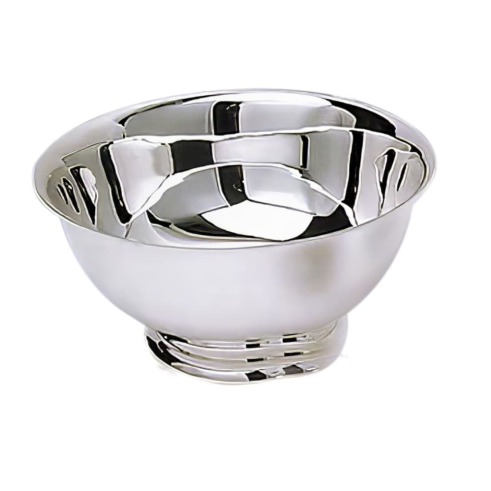 Eastern Tabletop 7006 6" Round Paul Revere Bowl w/ Pedestal Base, Stainless Steel