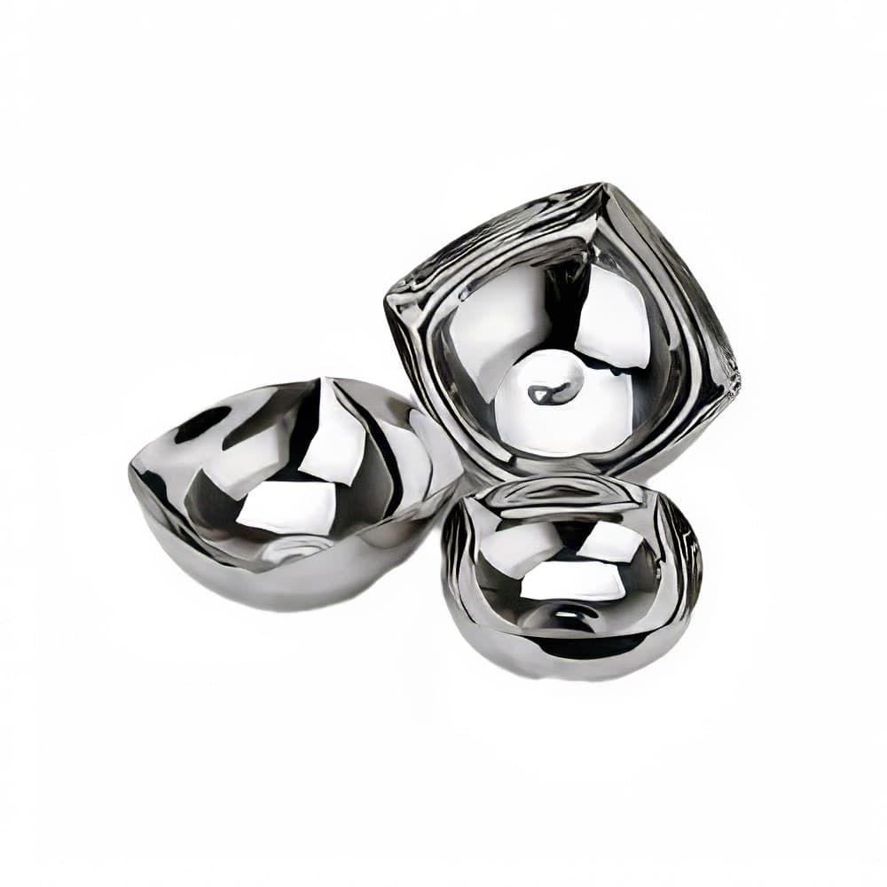 Eastern Tabletop 7112 72 oz Square Revere Bowl - Stainless Steel