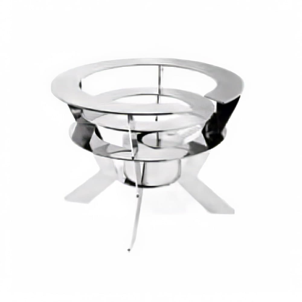 Eastern Tabletop LR-001 12" Round Cooking Station Stand - Stainless Steel