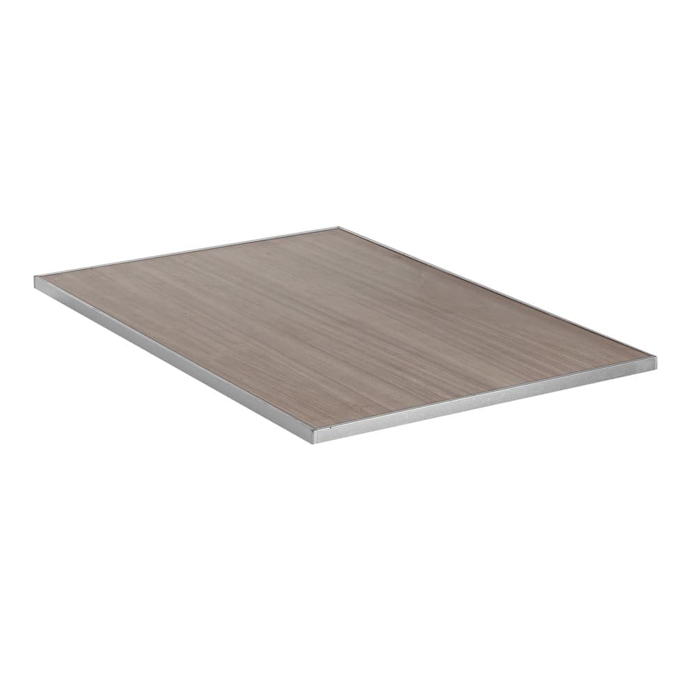 Eastern Tabletop H940GGBKS Tile Inset - 31 7/16" x 22 1/4", Reversible Gray/Black