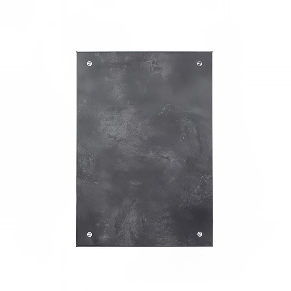 Eastern Tabletop H940SACHS Tile Inset - 31 7/16" x 22 1/4", Reversible Sandstone Textured/Charcoal