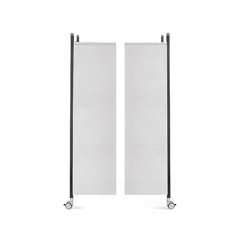 Eastern Tabletop Z1090BW Back Wall w/ Magnetic - 16 1/4"W x 50"H, Vinyl