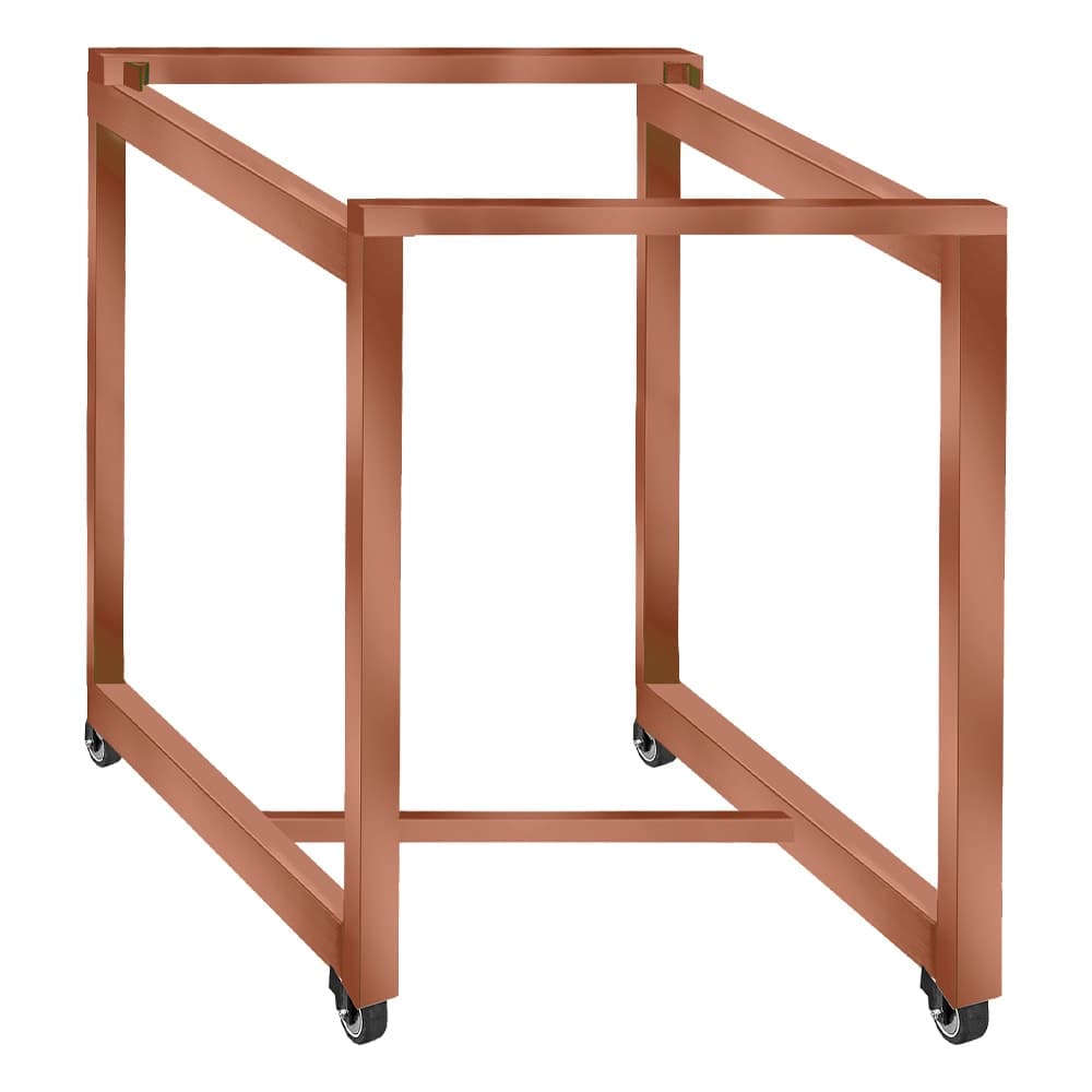 Eastern Tabletop Z9901SC Rectangular Table Frame - 22"L x 31"Wx 32"H, Copper