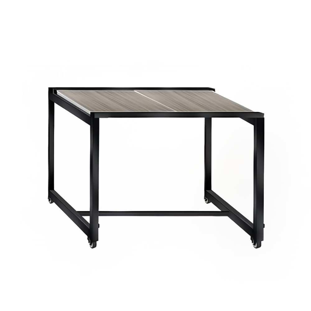 Eastern Tabletop Z901DBS Rectangular Table Frame - 44"L x 31"Wx 32"H, Black