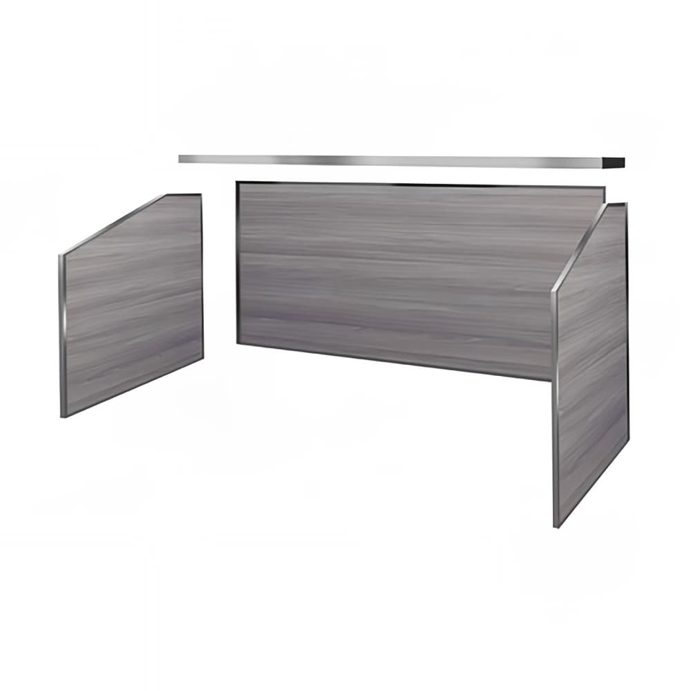 Eastern Tabletop Z944GGS 4 Piece Panel Set for Indoor/Outdoor, Gray Laminate