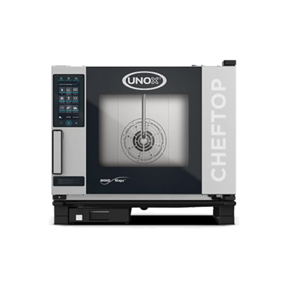 Unox XAVC-0511-EPLM CHEFTOP MIND.Maps™ Half Size Combi Oven - Boiler Based, 208-240v/3ph