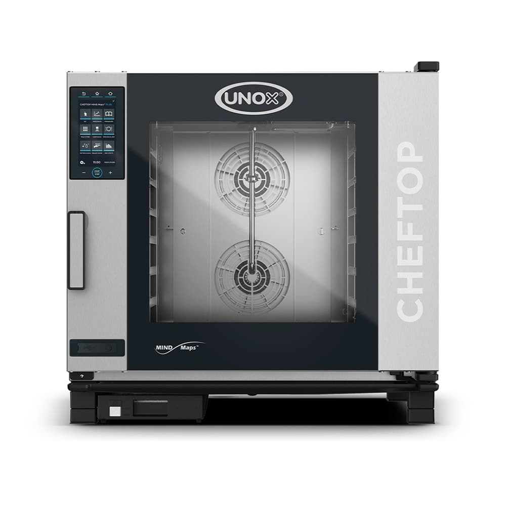 Unox XAVC-06FS-EPLM CHEFTOP MIND.Maps™ Half Size Combi Oven - Boiler Based, 240v/3ph