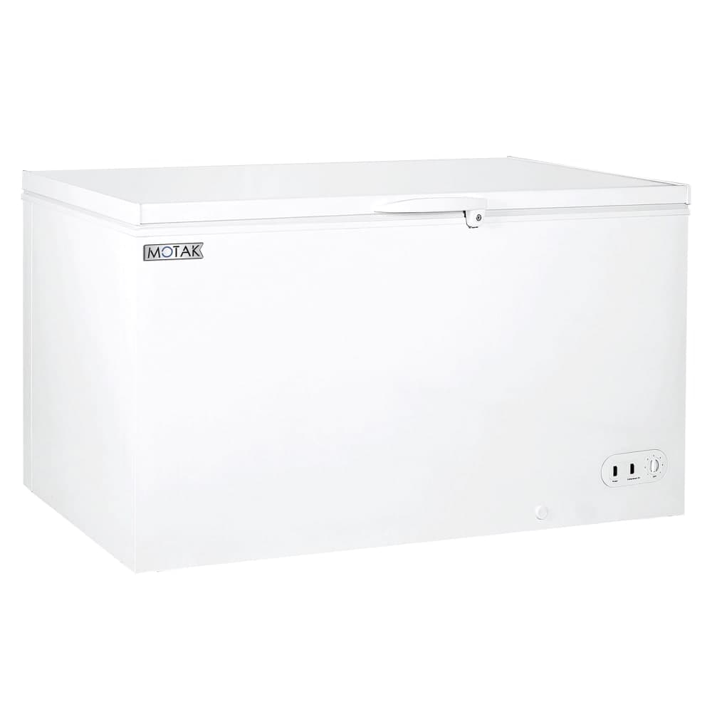 MoTak MHCF-1 43 15/16" Mobile Chest Freezer w/ (1) Basket - White, 115v