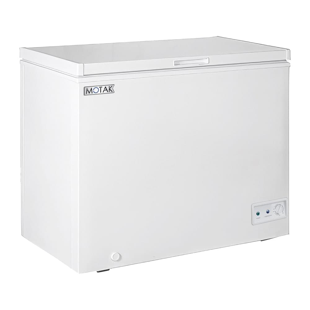 MoTak MHCF-4 37 2/5" Mobile Chest Freezer w/ (1) Basket - White, 115v