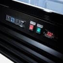 MoTak MRM-2D 53 1/5" Two Section Glass Door Merchandiser - (2) Left/Right Hinge Doors, Black, 115v thumbnail 7