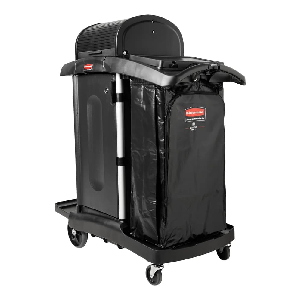 Rubbermaid Commercial Products Executive Series Janitor Cart, High Security thumbnail 5