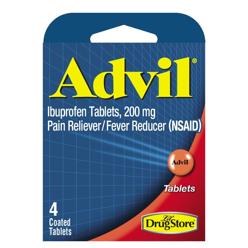 Advil Pain Reliever & Fever Reducer, Pak of 6 (4 tablets ea.)