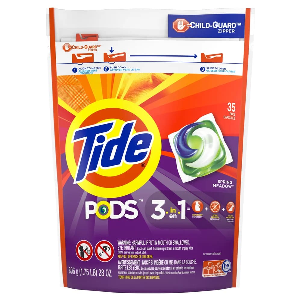 Tide PODS Laundry Detergent, 35 count