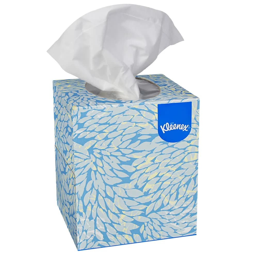 Kleenex Professional 2-Ply Facial Tissue, Cube Box, 36 Boxes Per Case thumbnail 2