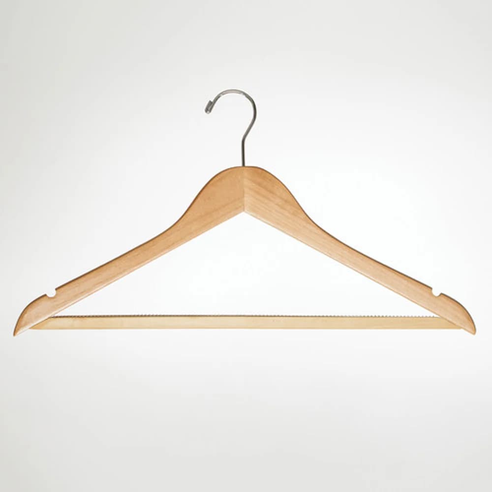 Registry Wooden Non Slip Hanger, Natural