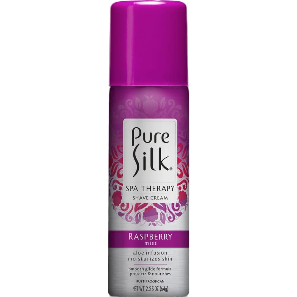 Pure Silk Raspberry Shave Cream, 2.25oz