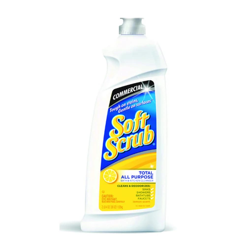 Soft Scrub Commercial Total All-Purpose Cleaner, Lemon, Bleach-Free