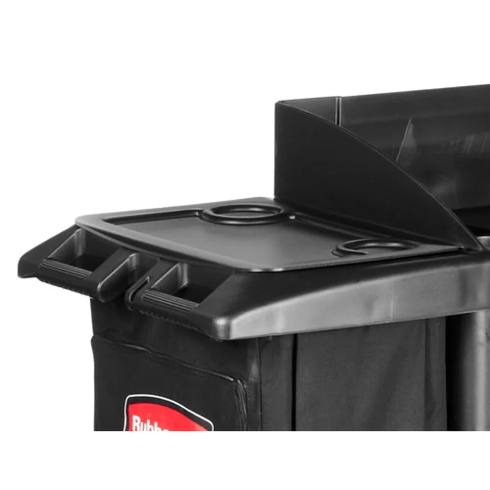 Rubbermaid Commercial Products Executive Series Housekeeping Cart with Vinyl Bag, Compact thumbnail 2